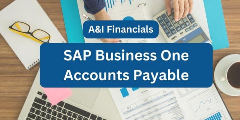 SAP Business One Accounts Payable