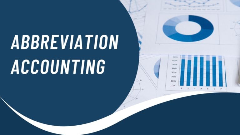 Abbreviation Accounting Essentials