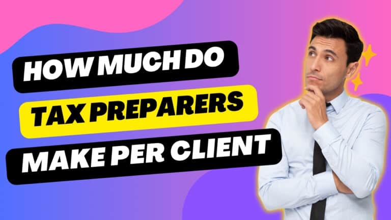 how much do tax preparers make per client