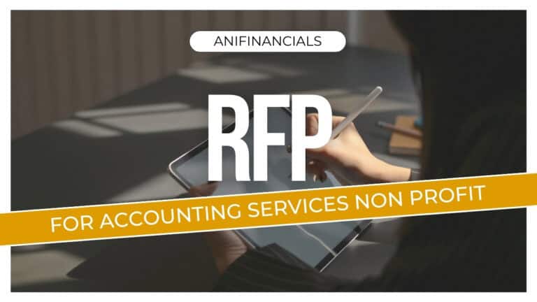 RFP for Accounting Services Nonprofit Guide
