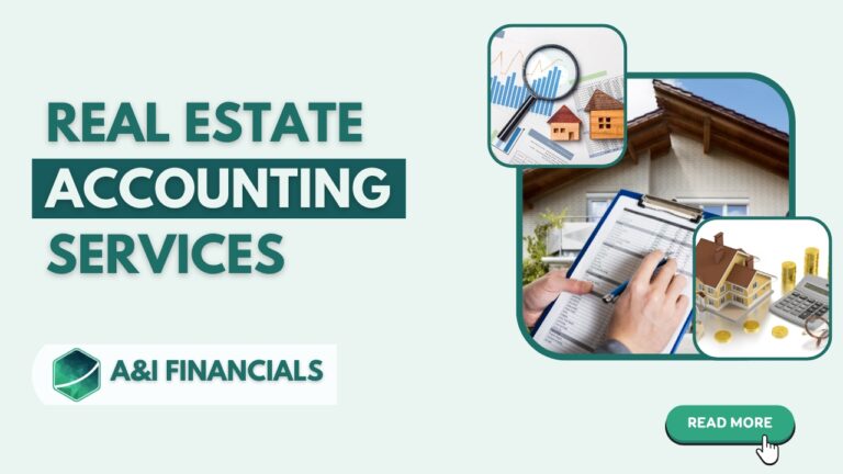 Real estate accounting services