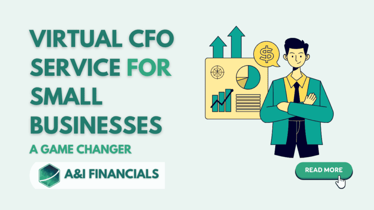 Virtual CFO Service for Small Businesses - A&I Financials providing expert financial guidance for small business growth